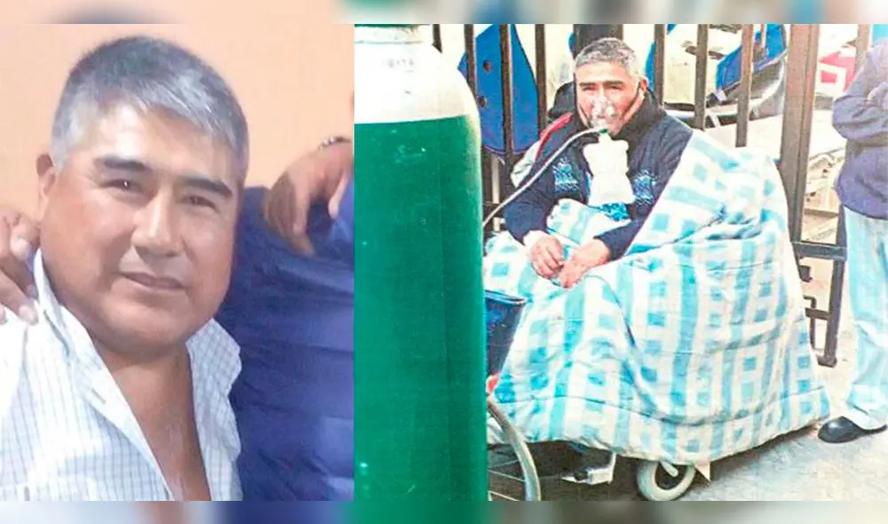 El agente PNP Luis Apaza Huillca (51) se contagió trabajando en Camaná.