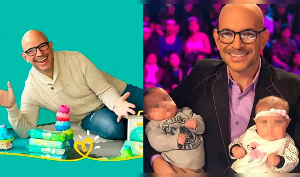 A raíz de la publicidad en Pampers, Ricardo Morán fue víctima de comentarios homofóbicos y machistas. Foto: Internet A raíz de la publicidad en Pampers, Ricardo Morán fue víctima de comentarios homofóbicos y machistas. Foto: Internet