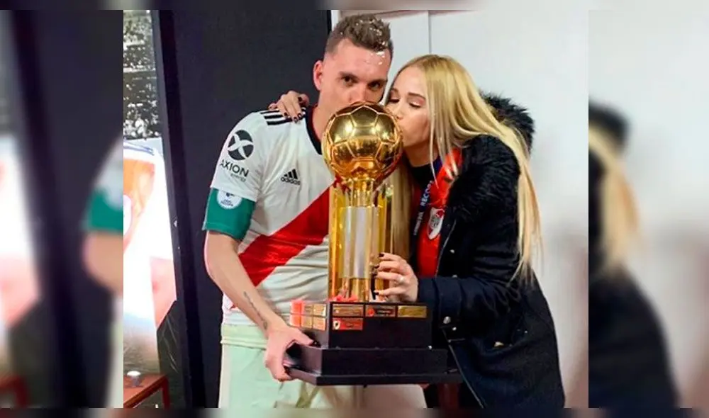 Daniela Rendón y Franco Armani a pocos días de la final de la Copa Libertadores 2019