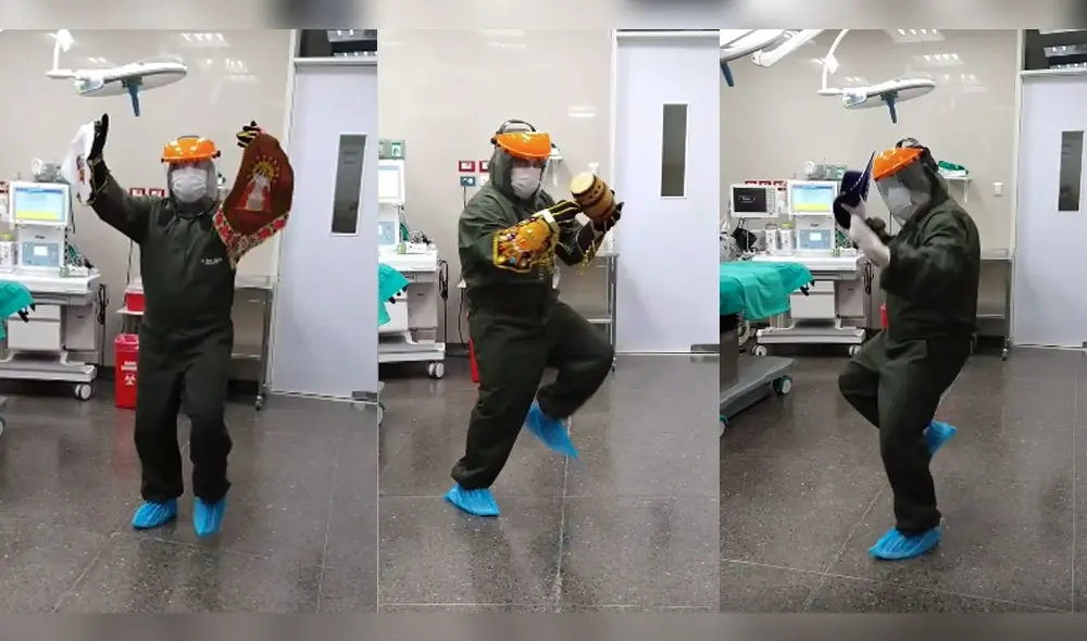 Doctor del Hospital III Salcedo Puno EsSalud envió un mensaje de aliento a través de un video que subió a Facebook.
