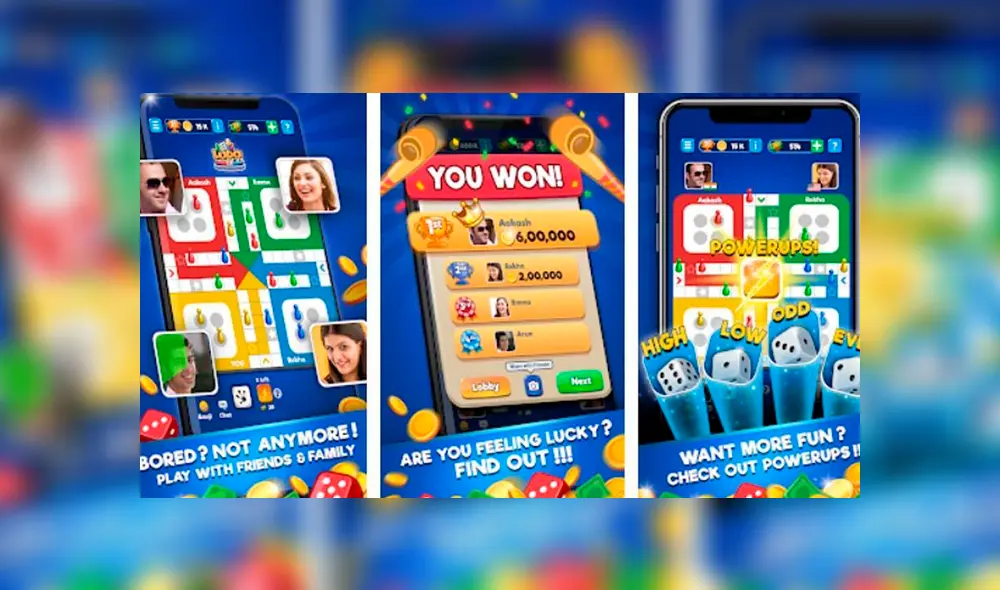 Ludo Club permite partidas entre dos hasta cuatro personas.