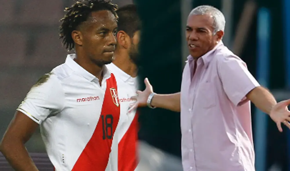 El incidente entre André Carrillo y Wlmar Valencia. | Foto: GLR