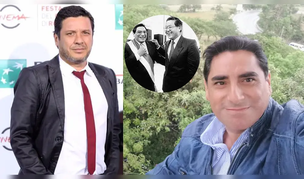 Lucho Cáceres arremete contra Carlos Alvarez. Fotos: Facebook