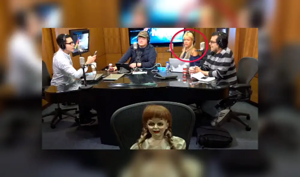 YouTube: aseguran que muñeca Annabelle cobró vida en programa de radio [VIDEO]