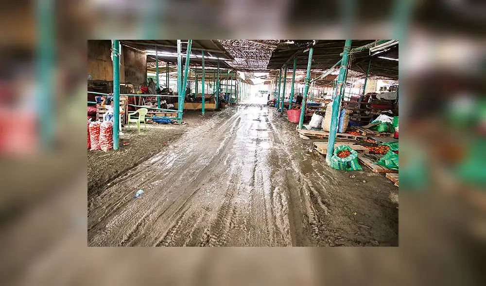 Chiclayo: Se pierden 40 toneladas de vegetales por lluvias en mercado “Los Pathos” Chiclayo: Se pierden 40 toneladas de vegetales por lluvias en mercado “Los Pathos”