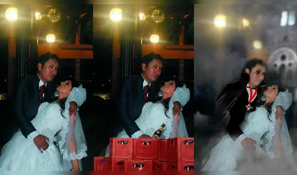 Facebook: Pide editar foto de su boda y es víctima del Photoshop [FOTOS]