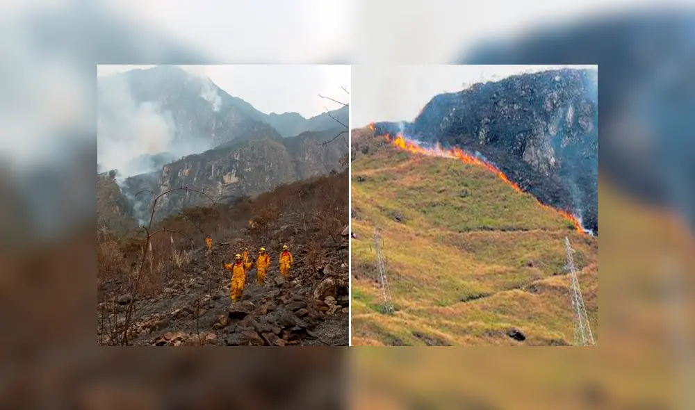 Sernanp confirmó que se logró extinguir incendio en Santuario Histórico de Machu Picchu. Foto: Sernanp