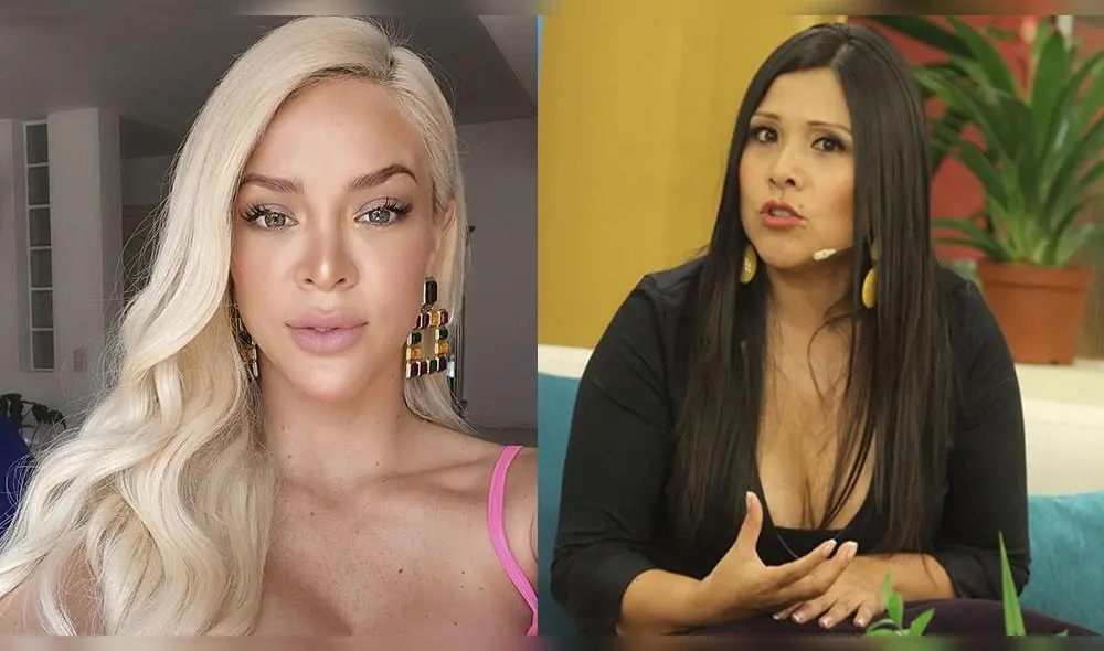 Sheyla Rojas habla de los videos que realiza Tula Rodríguez en Tiktok. Foto: Archivo
