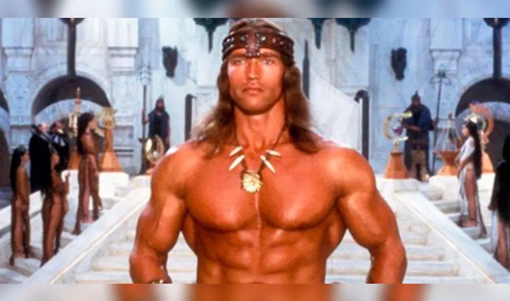 Arnold Schwarzenegger interpretó a Conan | FOTO: Difusión Arnold Schwarzenegger interpretó a Conan | FOTO: Difusión