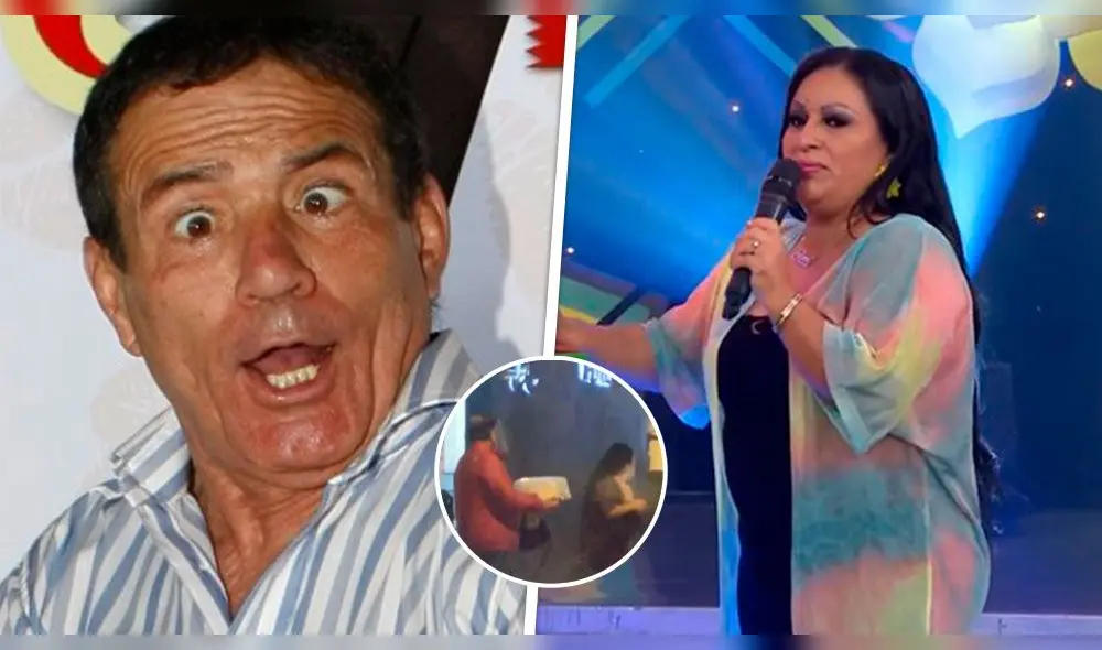 El actor cómico se pronunció sobre el ‘ampay’ con Paloma de la Guaracha y aseguró que no recuerda nada de lo que pasó. Foto: composición