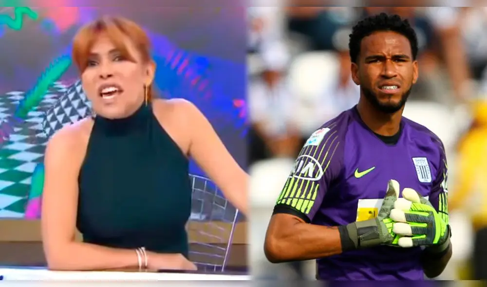 Magaly Medina y Pedro Gallese