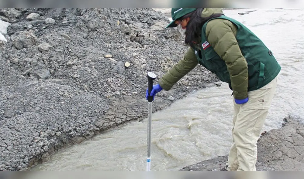 La Autoridad Nacional del Agua hizo estudios en los glaciares. Foto: Minagri.