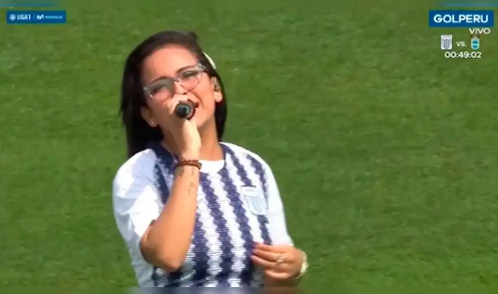 Daniela Darcourt cantó en "Matute".