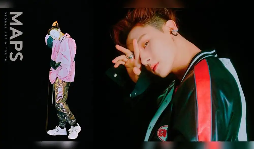 MONSTA X: I.M. para la edición de mayo de la revista MAPS.