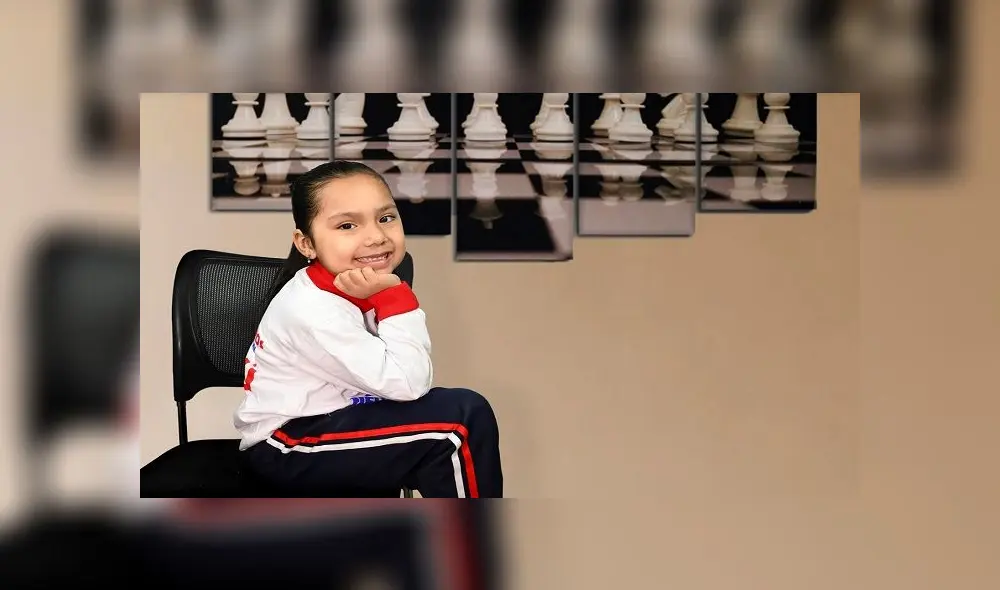 Niña peruana de 6 años es subcampeona panamericana de ajedrez