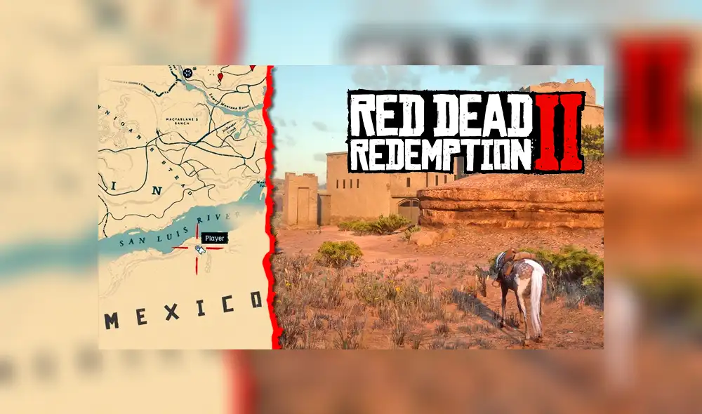 YouTube: Cómo saltar la frontera de Estados Unidos a México en Red Dead Redemption 2 [VIDEO]