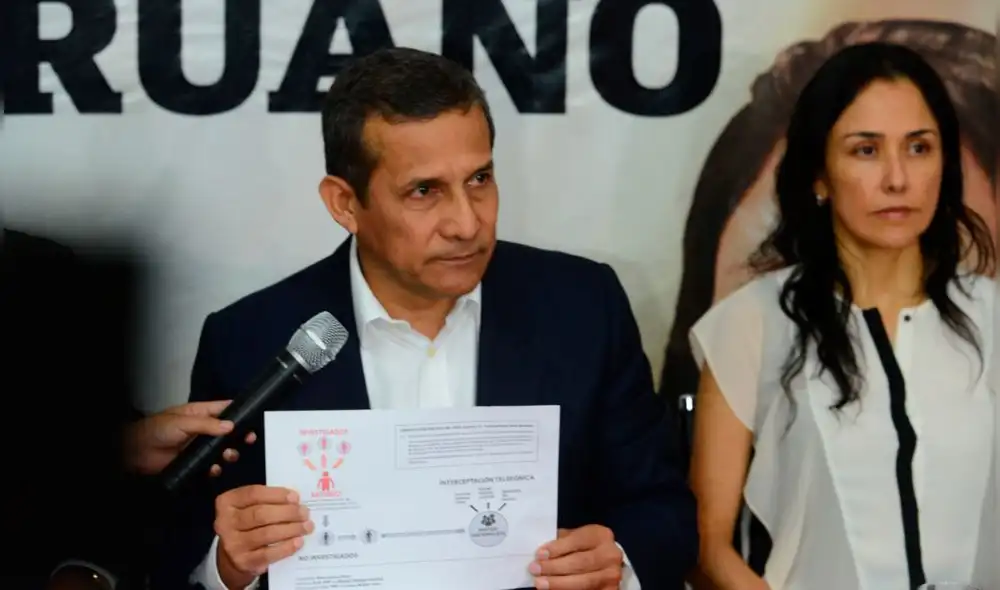 Humala buscará invalidar audios si Fiscalía los incluye en caso de lavado de activos