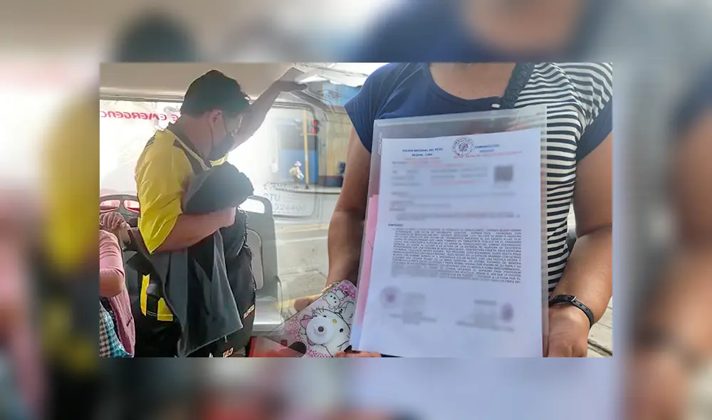 Mujer interpuso denuncia ante la PNP para identificar al sujeto que la tocó indebidamente en el transporte público. Foto: composición LR/Gianella Aguirre / URPI-LR