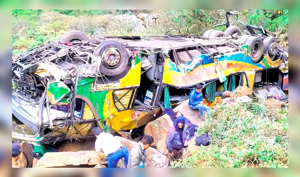 En el 2019, ocurrió un fatal accidente cuando el bus de la empresa de transportes Palomino, que cubría la ruta Cusco - Puerto Maldonado, cayó a un abismo de 250 metros. Fallecieron 23 personas. Foto: La República En el 2019, ocurrió un fatal accidente cuando el bus de la empresa de transportes Palomino, que cubría la ruta Cusco - Puerto Maldonado, cayó a un abismo de 250 metros. Fallecieron 23 personas. Foto: La República