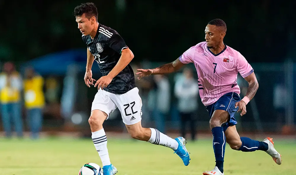 México vs, Bermudas México vs, Bermudas