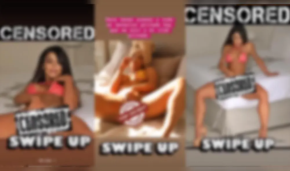 Suzy Cortez, fan de Messi, pone a la venta foto donde aparece masturbándose. Fuente: Instagram