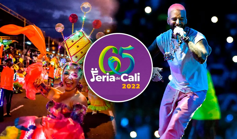 Los desfiles y conciertos son dos de los principales atractivos de esta Feria de Cali 2022. Foto: composición LR / El País / AFP