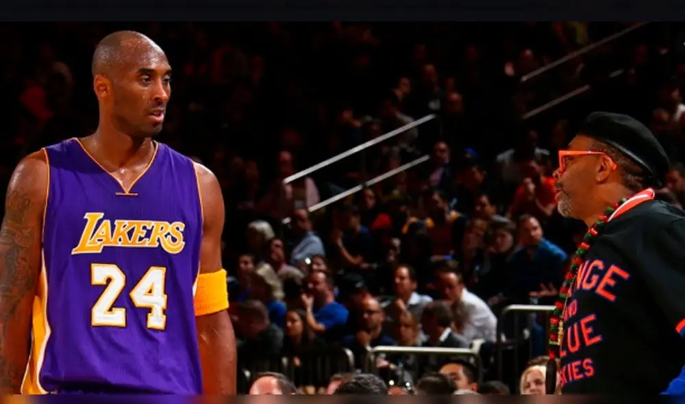 Spike Lee llegó a la red carpet de los Premios Oscar con particular traje inspirado en la memoria profesional de Kobe Bryant.