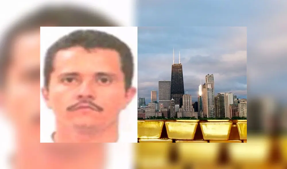 La compra de oro en ciudades de Estados Unidos permitió a la organización del Mencho ampliar su zona de acción hasta Chicago. Foto: composición La compra de oro en ciudades de Estados Unidos permitió a la organización del Mencho ampliar su zona de acción hasta Chicago. Foto: composición