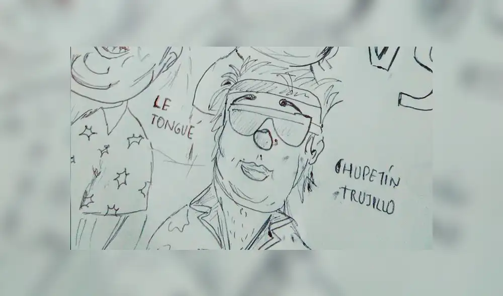 Facebook viral: una insólita ilustración le presentó alumno a su maestro cuando le pieron hacer dibujo de 'héroes del Perú' [FOTO] 