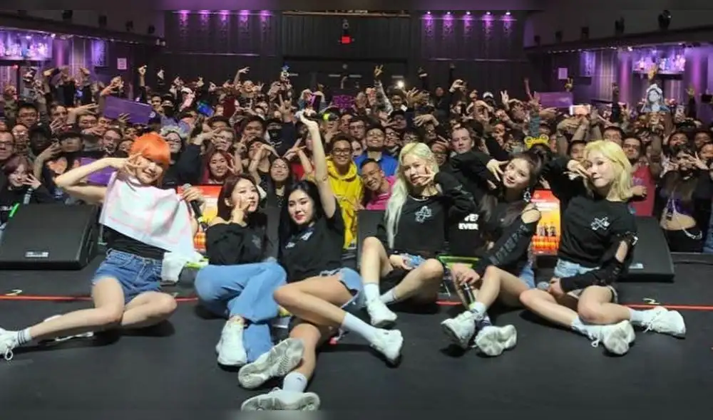 Son seis integrantes en Everglow.