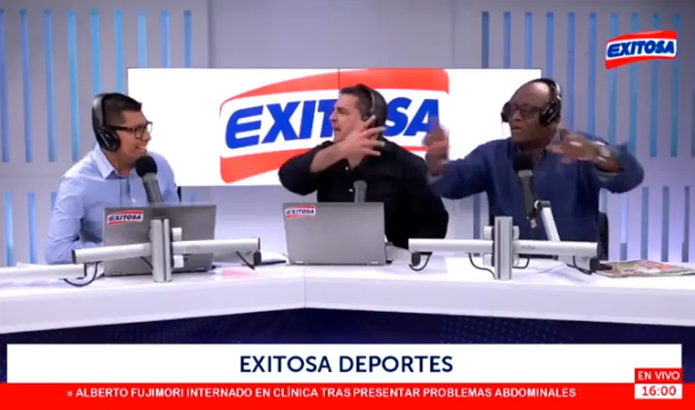 Gonzalo Nuñez se retira del set. Gonzalo Nuñez se retira del set.