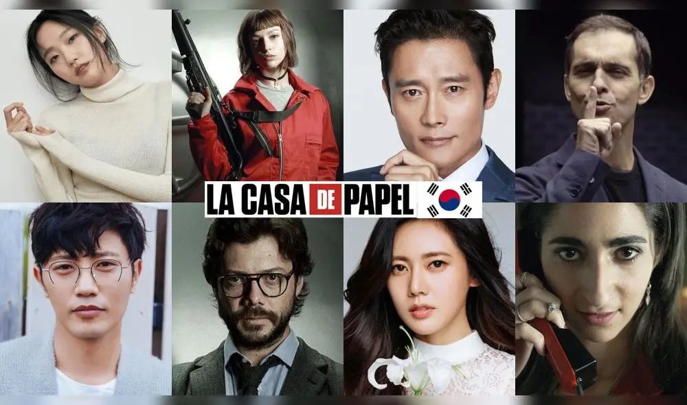 Todo sobre La casa de papel: versión coreana ¿Qué actores participarán en el dorama? Créditos: Composición BH Entertainment / Netflix