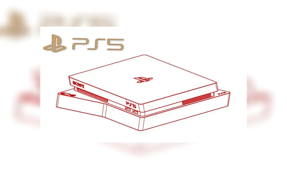 Este diseño permite que la PS5 repose tanto echada como parada. Este diseño permite que la PS5 repose tanto echada como parada.