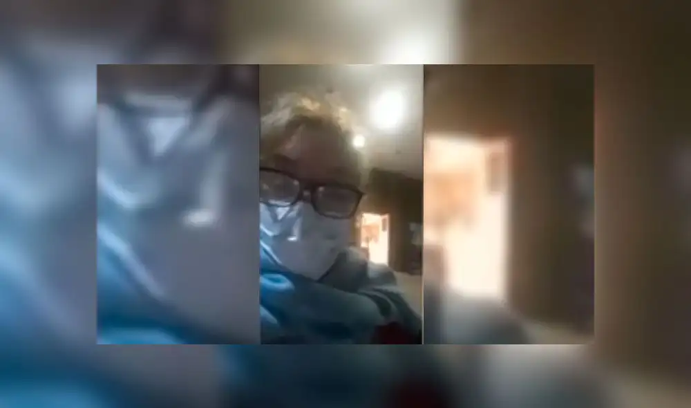 La mujer grabó el video desde las 4 a. m. (Fuente: Facebook)