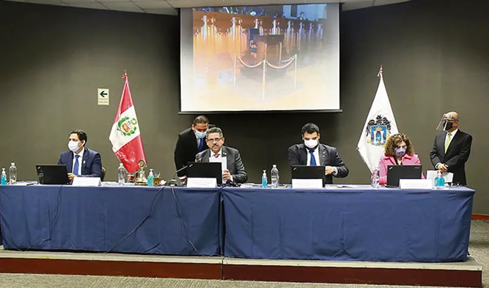 mesa directiva pleno congreso trujillo