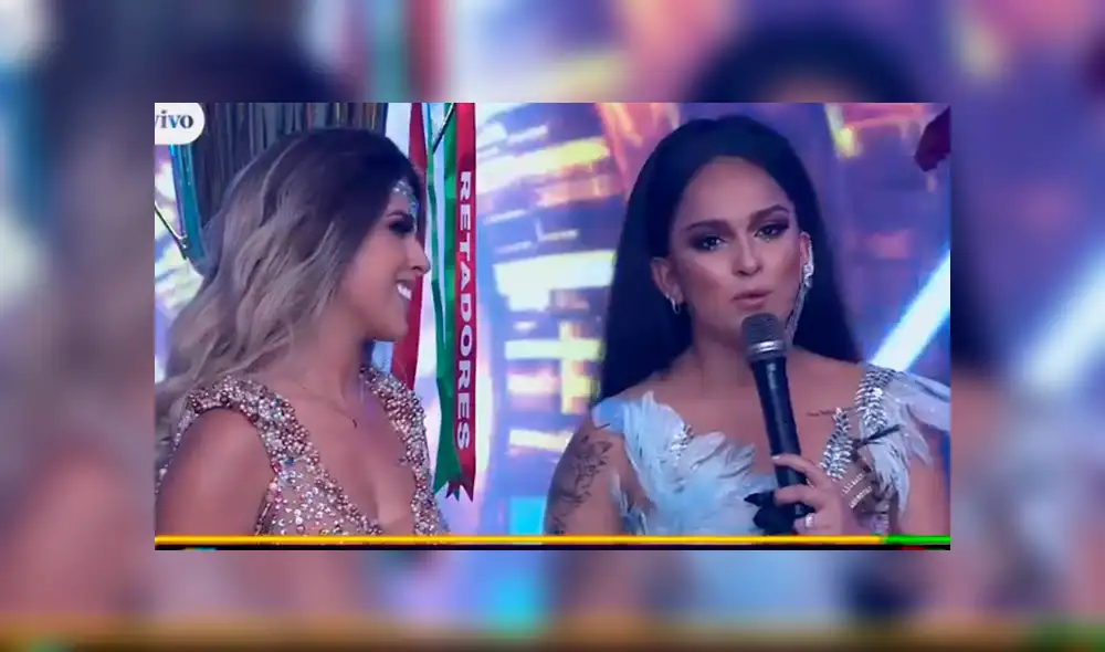 Yahaira Plasencia se apoderó del set de EEG con tema de Daniela Darcourt