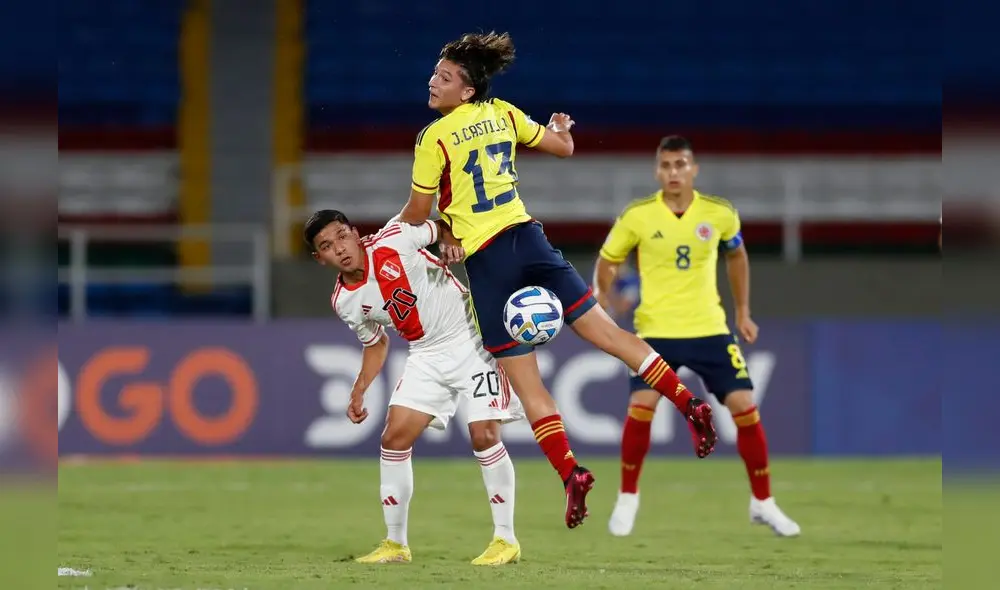 Perú y Colombia jugaron un amistoso en Lima a fines del 2022. Foto: EFE Perú y Colombia jugaron un amistoso en Lima a fines del 2022. Foto: EFE