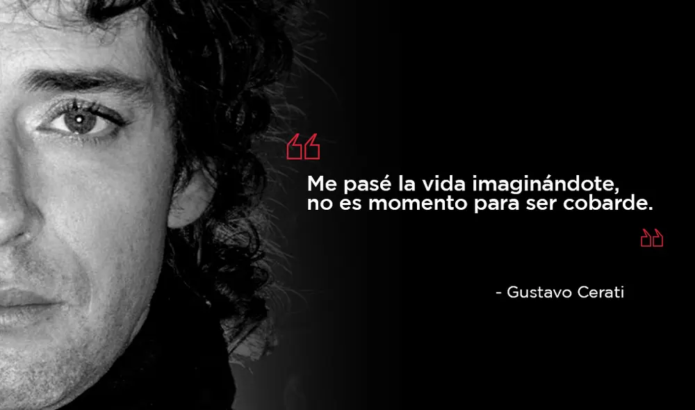 Gustavo Cerati: 10 frases que lo convirtieron en una leyenda del rock mundial Gustavo Cerati: 10 frases que lo convirtieron en una leyenda del rock mundial