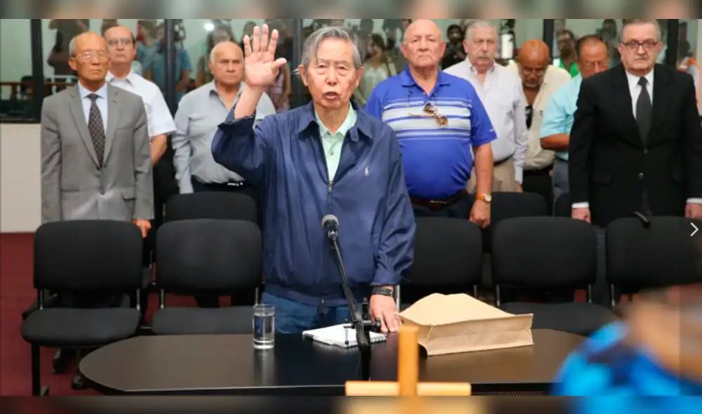 Alberto Fujimori declaró como testigo por caso del secuestro a Gorriti