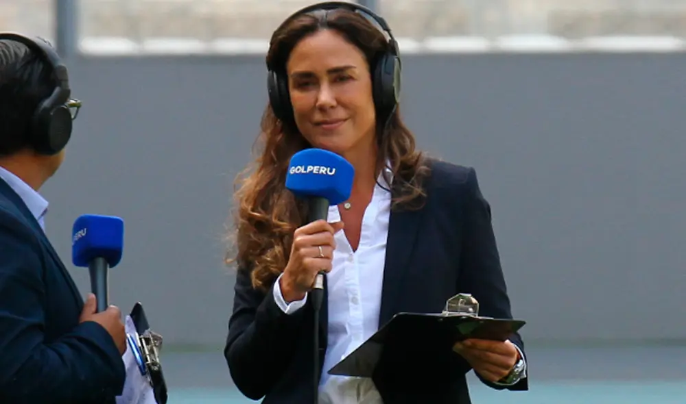 Alexandra del Solar levanta su voz de protesta en pleno programa de Gol Perú. Alexandra del Solar levanta su voz de protesta en pleno programa de Gol Perú.
