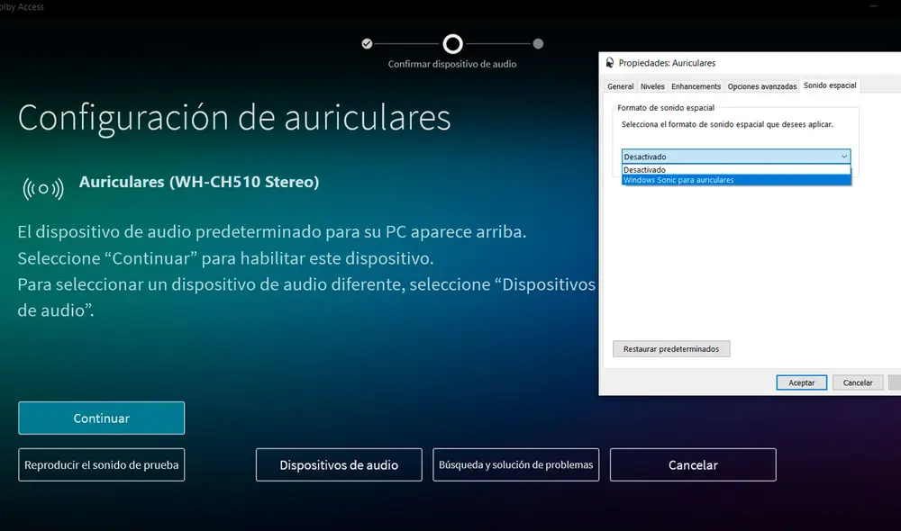 Windows ofrece diversas opciones para mejorar y ajustar el sonido a nuestro gusto. Foto: captura