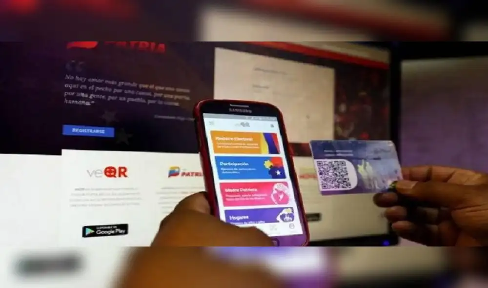 Con el Carnet de la Patria se puede ingresar con suma facilidad a la plataforma Patria en Venezuela. Foto: difusión Con el Carnet de la Patria se puede ingresar con suma facilidad a la plataforma Patria en Venezuela. Foto: difusión