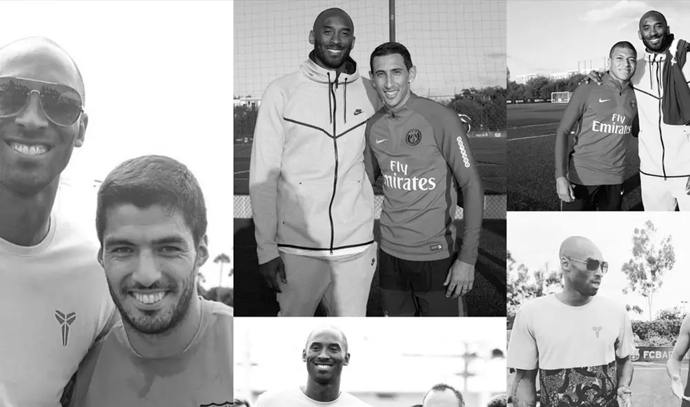 Estrellas del fútbol publican sentidos mensajes ante la muerte de Kobe Bryant. Foto: Instagram