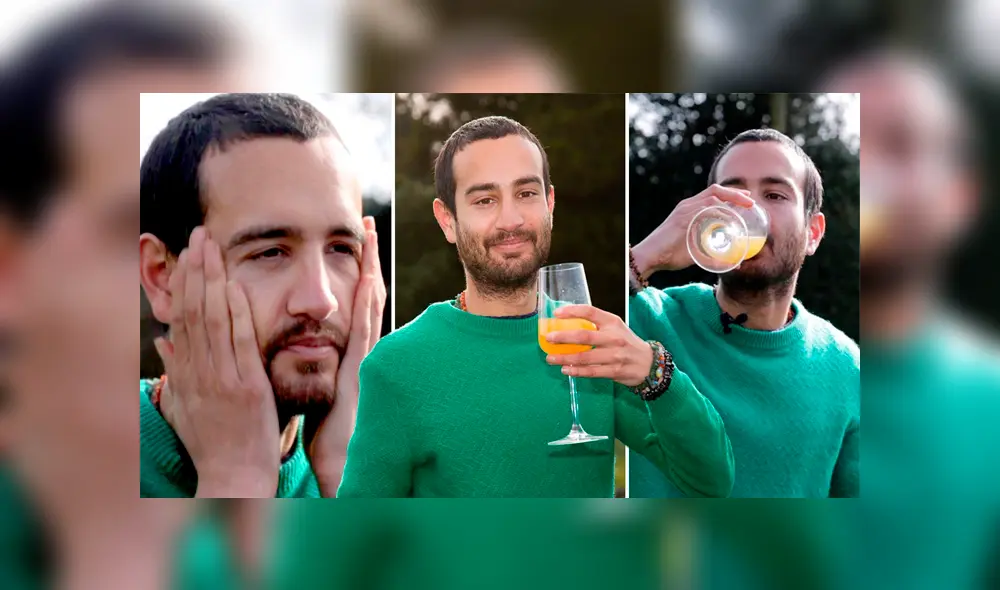 Hombre bebe su orina todos los días y dice que “se siente mejor que nunca” [VIDEO] 