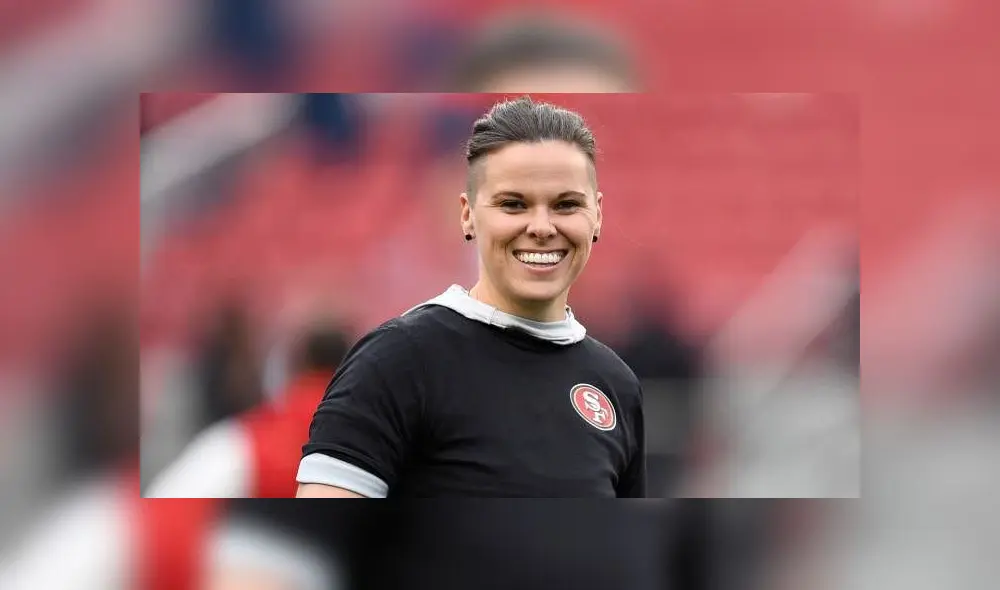 Durante su carrera como jugadora de fútbol americano, Katie Sowers perteneció al WFA. (Foto: As US) Durante su carrera como jugadora de fútbol americano, Katie Sowers perteneció al WFA. (Foto: As US)