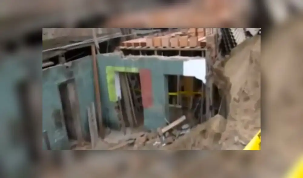 VMT: obrero murió después que le cayó una pared encima [VIDEO]