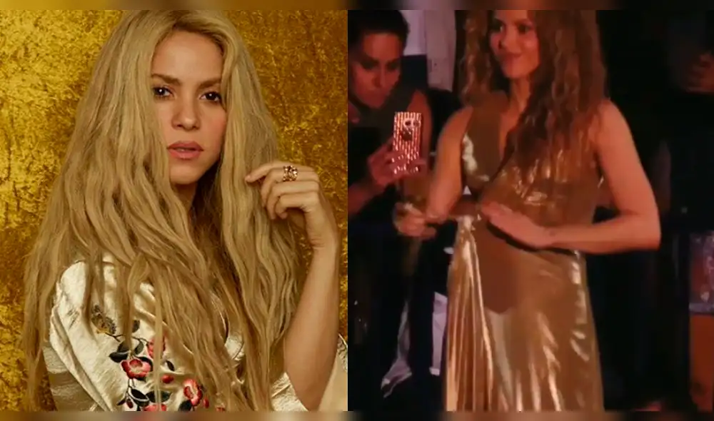 Shakira se quita vestido en pleno concierto y enloquece a fans | VIDEO