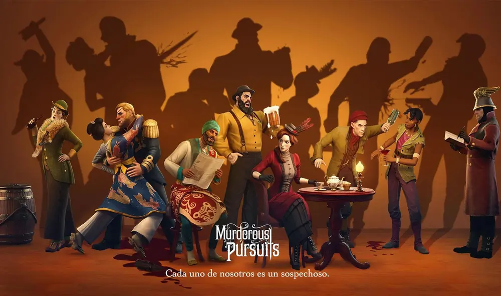 Personajes de Murderous Pursuits. Foto: Blazing Griffin