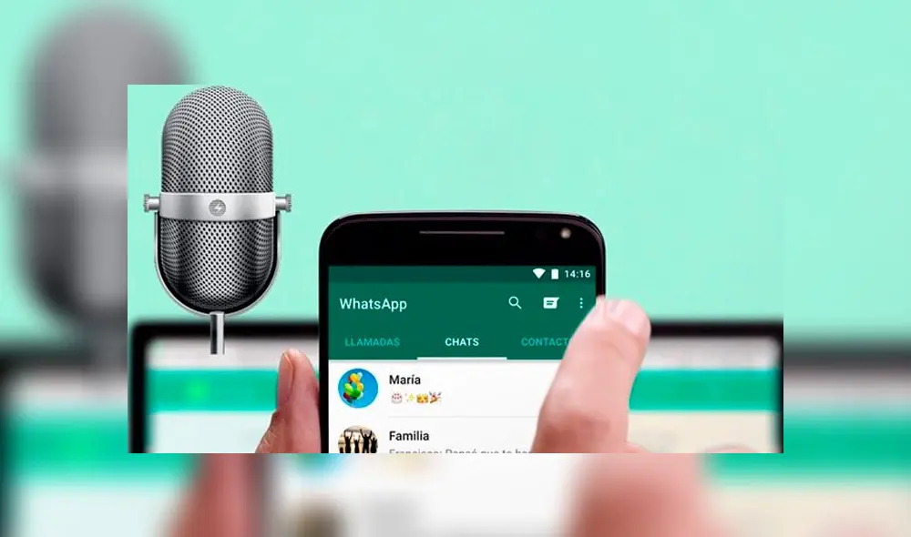 Leer en voz alta tus mensajes de WhatsApp
