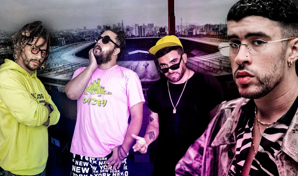 La banda de pop alternativo Tourista abrirá el concierto de Bad Bunny el 13 y 14 de noviembre. Foto: composición Jazmín Ceras/LR/Instagram/Tourista